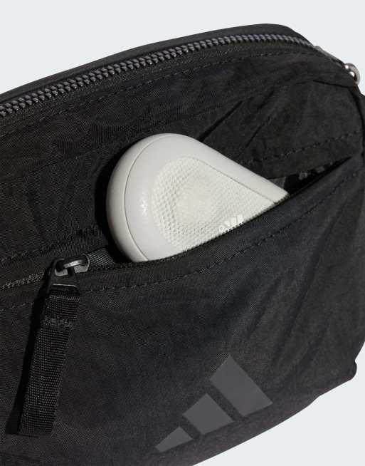 adidas performance Adidas 3 bar logo festival bag in black