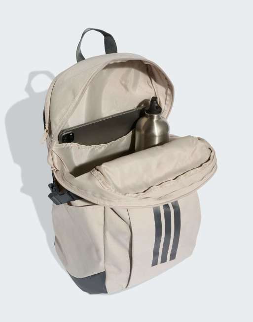 adidas performance Adidas apwr backpack in beige / grey six, 3 of 4