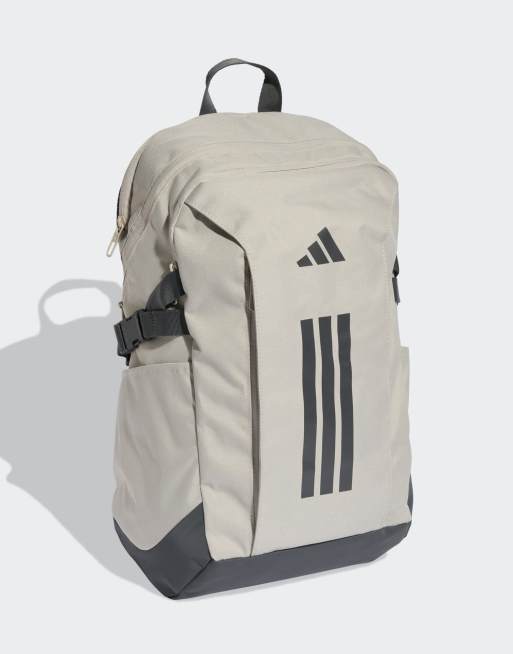 adidas performance Adidas apwr backpack in beige / grey six, 4 of 4