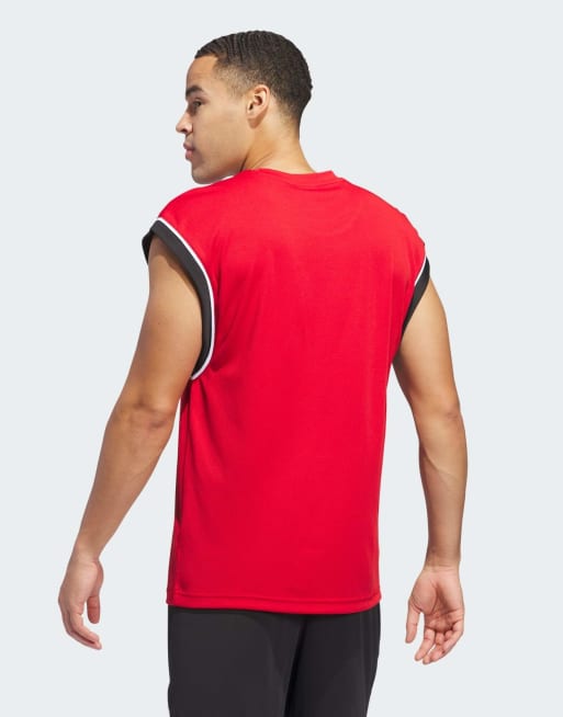 ◆adidas◆ Adidas Basketball All World Sleeveless Tank Top J Clothing - adidas Basketball All-World Sleeveless Tank Top
