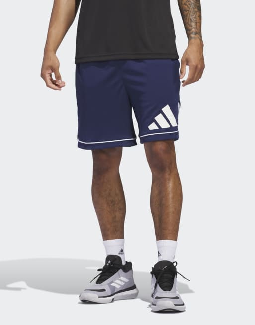 adidas performance - Adidas Basketball Badge of Sport - Shorts in team-marineblauw