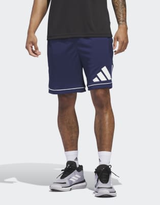 Performance - Basketball Badge of Sport - Shorts in Team Navy / Team Navy-Blau Blau M 11in