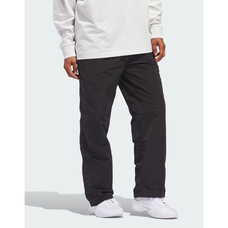 ★adidas★ Basketball Woven Snap Pants Black IW5639 All products - adidas Basketball Woven Snap Pants - Black