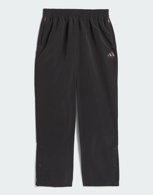 adidas performance Adidas basketball woven snap pants in