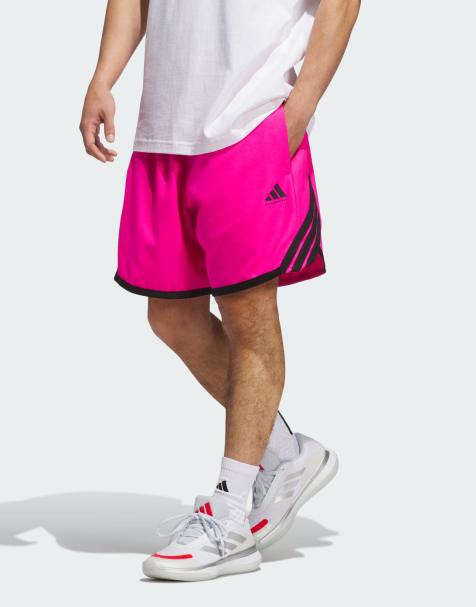 adidas performance Adidas crazy lite shorts in shock pink / black - view 1