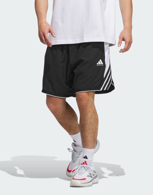 adidas performance - Adidas Crazy Lite - Shorts in zwart-wit