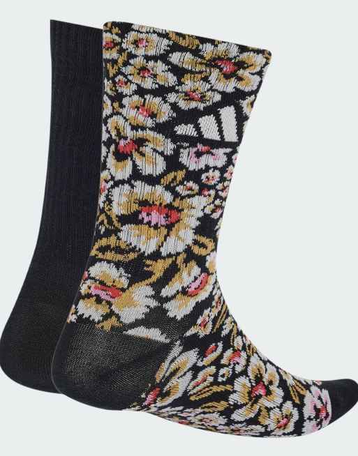 adidas performance Adidas farm 2er-Pack Socken in mehrfarbig / schwarz / strukturiert, 2 von 4