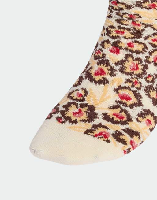 adidas performance Adidas farm 2pp socks in multicolor / ecru tint, 3 of 4