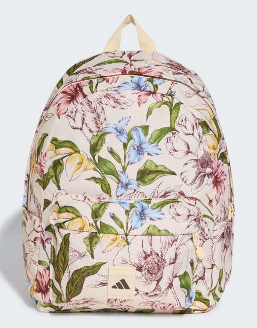 adidas performance Adidas farm classic backpack in multicolor / ecru tint, 1 of 4