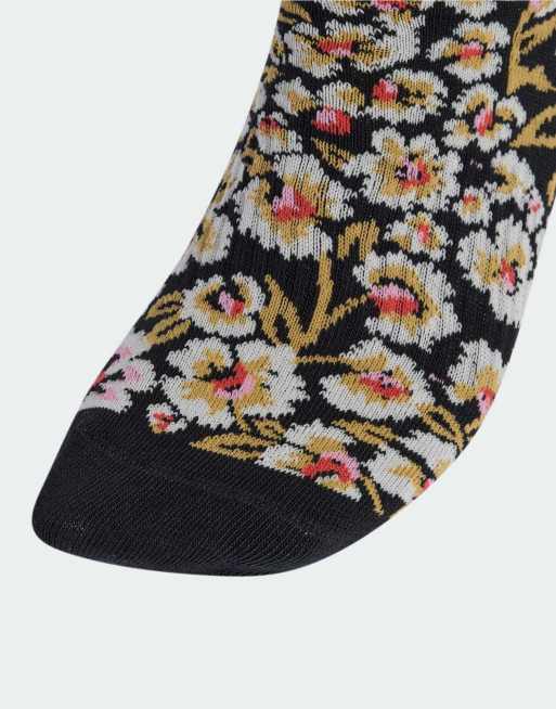 adidas performance Adidas Farm lot de 2 paires de chaussettes multicolores / noires / texturées, 3 de 4
