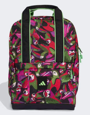 adidas Performance - Adidas Farm - Rucksack in Schwarz/Glory Purple/Active