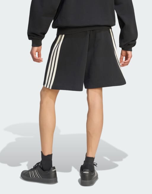 adidas performance Adidas kit 3-stripes short in black / off white, 2 of 4