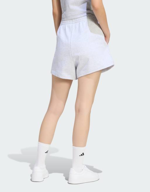 adidas performance - adidas kit - Pantaloncini grigio chiaro mélange con logo piccolo, 2 di 4