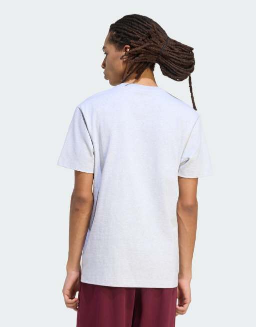 adidas Performance – Adidas Kit – T-Shirt in Hellgrau meliert mit kleinem Logo, 2 von 4