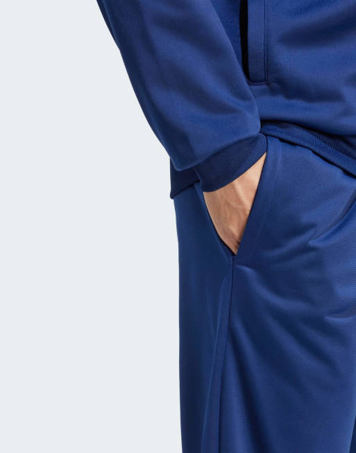 adidas performance Adidas linear track suit in dark blue, 4 of 4