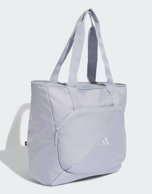 adidas Performance – Adidas Prime – Tragetasche in Halo Silver / Halo Silver, 3 von 4