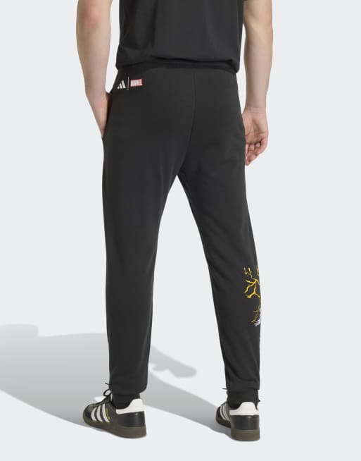 adidas performance - adidas real madrid avengers - Pantaloni neri, 2 di 4