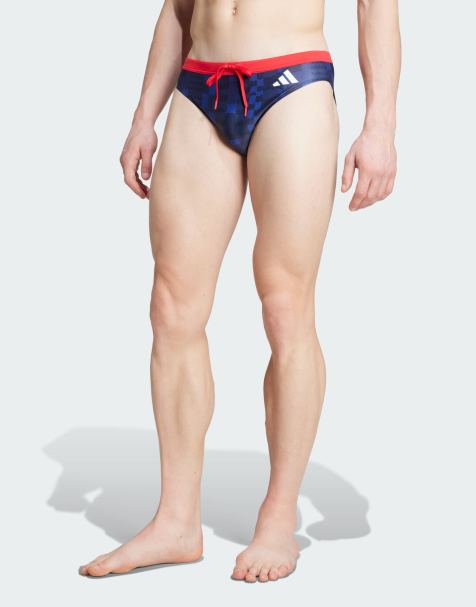 adidas performance Adidas tom daley trunks in legend ink / pure ruby - view 1