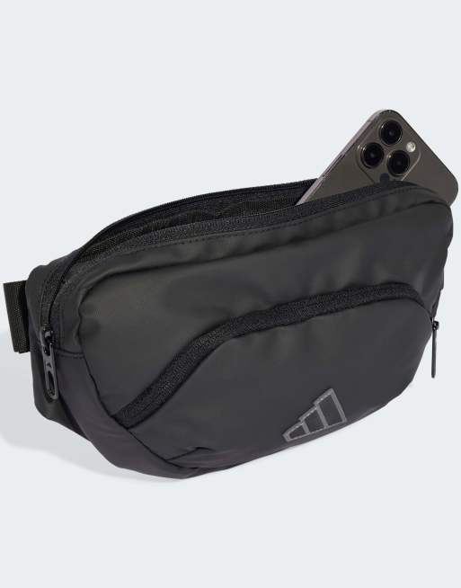 adidas Performance – adidas Ultramodern – Czarno-szara saszetka nerka, 3 z 3
