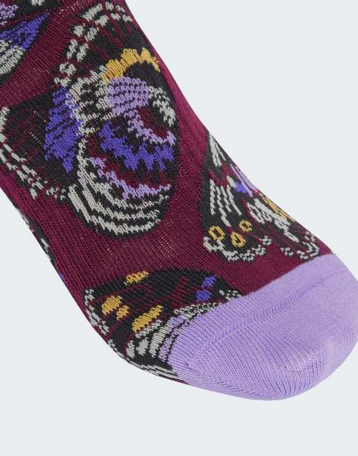 adidas Performance - adidas x Farm - Confezione da 3 paia di calzini multicolore, 3 di 3