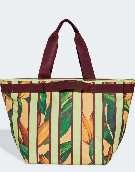 adidas performance Adidas x farm premium tote in multicolor / shadow red