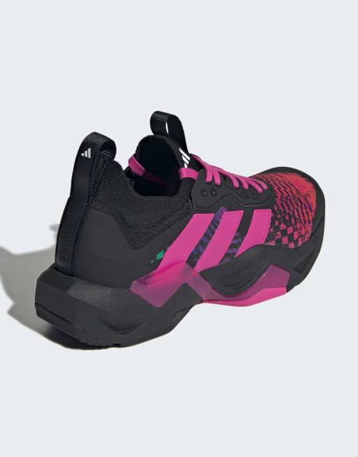 adidas Performance - adidas x Jeremy Scott - Rapidmove Adv 2 - Scarpe da allenamento nere, 4 di 5