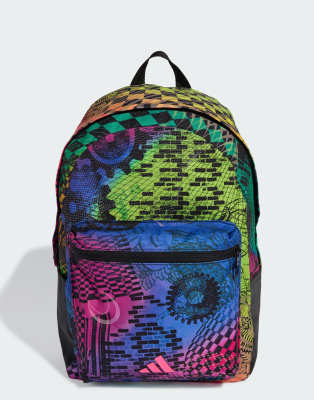 adidas Performance - Adidas x Jeremy Scott - Rucksack in Bunt/Lucid Pink