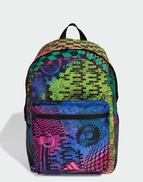 adidas Performance – Adidas x Jeremy Scott – Rucksack in Bunt/Lucid Pink - view 1