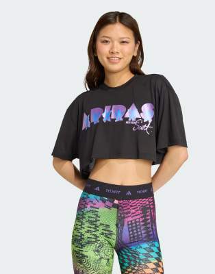 adidas performance - adidas x Jeremy Scott - T-Shirt in Schwarz