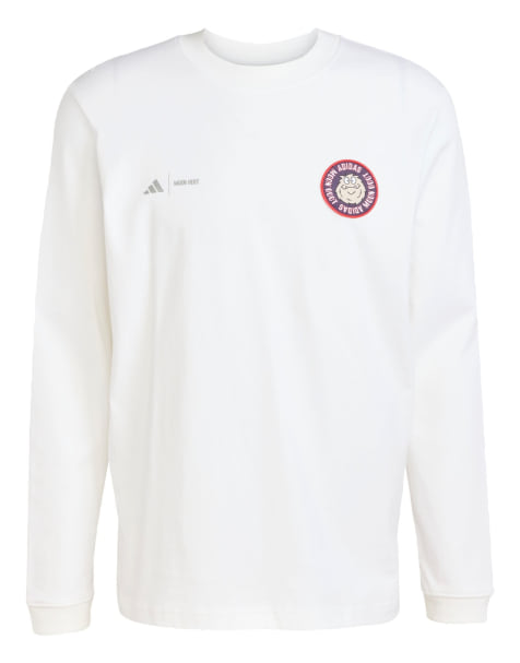adidas performance Adidas x moon boot long sleeve tee in white