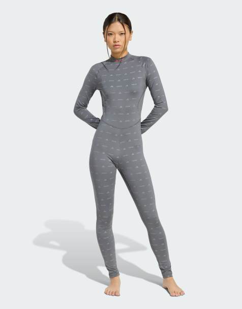 adidas performance Adidas x moon boot bodysuit in granite / reflective silver - view 1