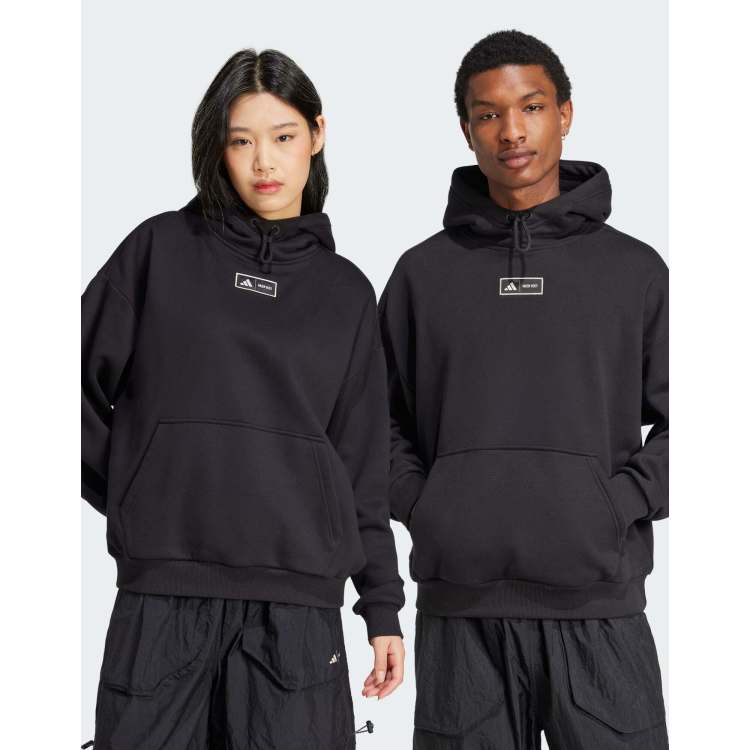 adidas performance Adidas x moon boot hoodie in black | ASOS