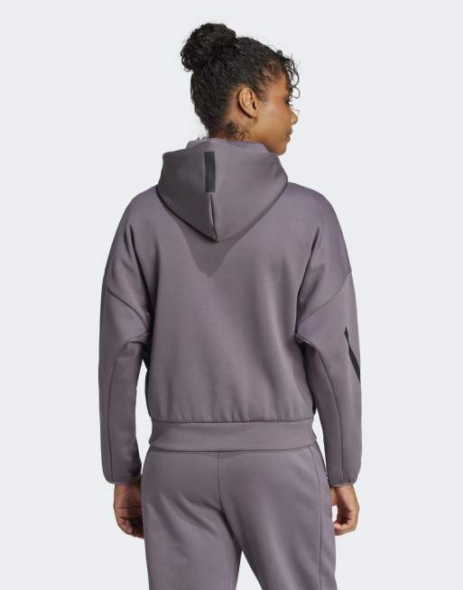 Xyz…. adidas Hoodie Z.N.E. Woven Full Zip - Black