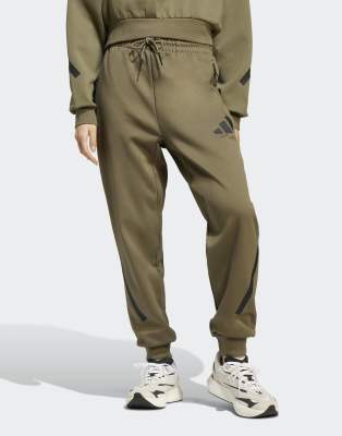 adidas Performance - Adidas Z. N.E. - Hose in Schichten-Olivgrün