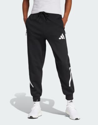 adidas Performance - Adidas Z. N.E. - Hose in Schwarz / Weiß