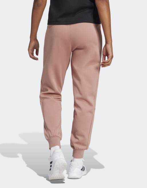 adidas Performance – Adidas Z.N.E. lerbruna byxor, 2 av 4