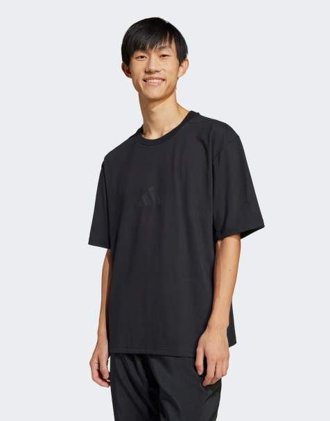 adidas performance Adidas z.n.e. loose-fit tee in black