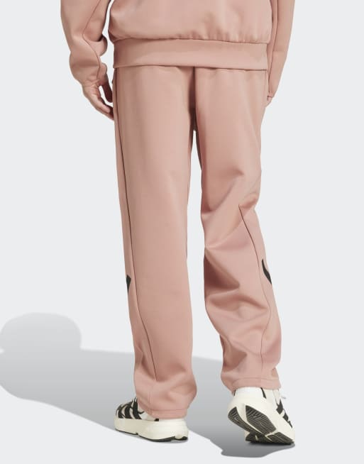 adidas performance Adidas z.n.e. open-hem pants in warm clay | ASOS