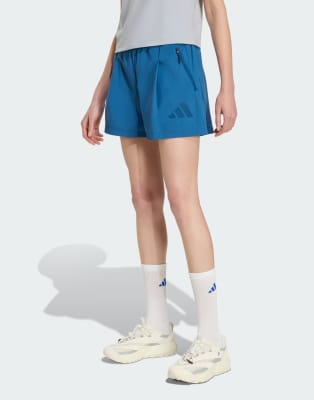 adidas Performance - adidas Z. N.E. - Shorts aus Webstoff in Dusky Petrol-Blau