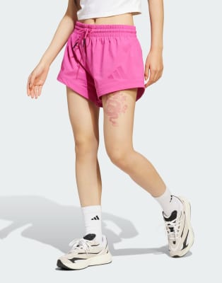 adidas Performance - Adidas Z. N.E. - Shorts aus Webstoff in Semi Lucid-Fuchsia-Rosa