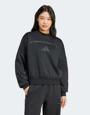 adidas Performance - adidas Z. N.E. - Sweatshirt in Schwarz