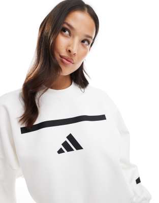 adidas Performance - adidas Z. N.E. - Sweatshirt in Weiß