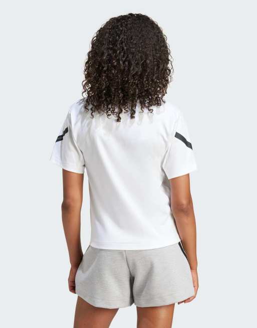 adidas performance - Adidas z.n.e. - T-shirt de déplacement France - Blanc, 2 de 3