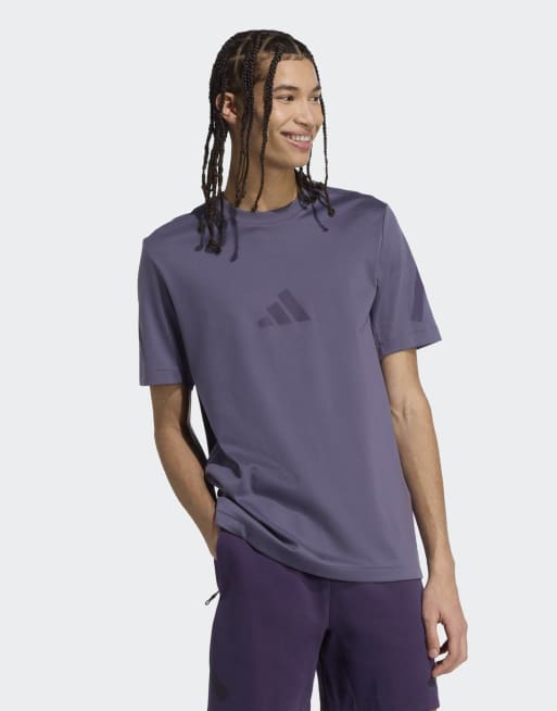 adidas Performance - Adidas Z.n.e - T-shirt - Violet vintage