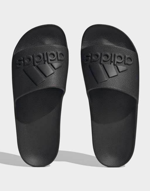 adidas performance Adilette aqua slides in core black