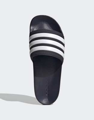 Performance - Adilette - Badeschuhe in Legend Ink/Wolkenweiß-Schwarz Schwarz 38