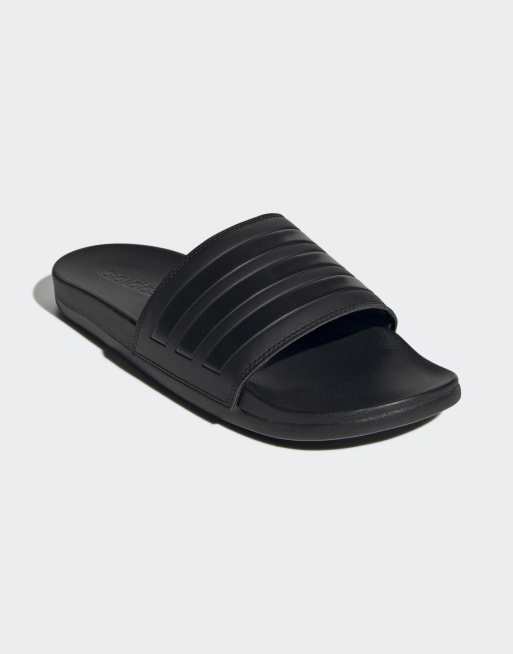 adidas Performance - Adilette Comfort - Claquettes - Noir pur