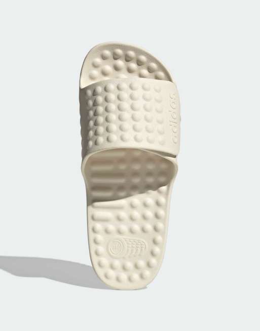 adidas Performance – Adissage 360REC – Slider in Wollweiß/Wollweiß/Wollweiß