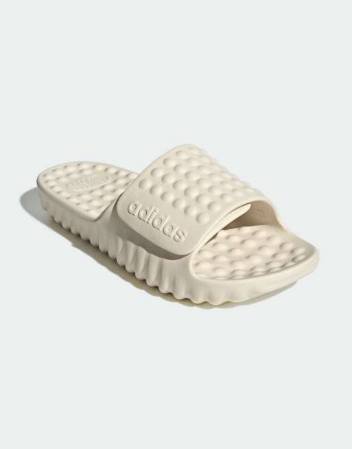 adidas Performance Adissage 360rec slides in off white / off white, 3 of 3