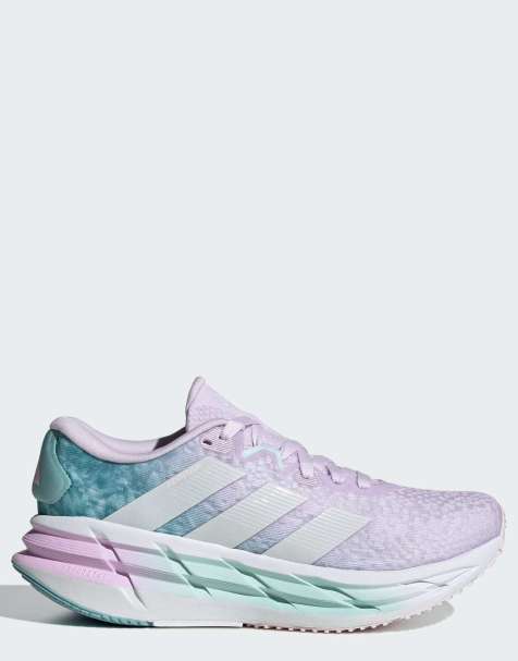 adidas Performance - Adistar 4 - Hardloopschoenen in ijs lavendel / zero metalic / halo mint - view 1